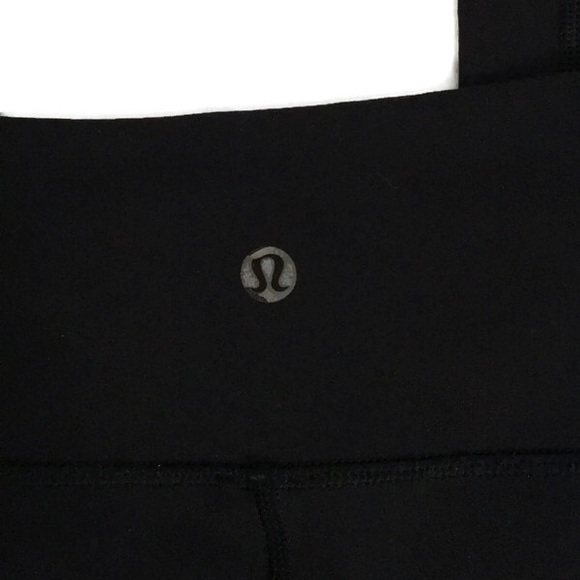 LULULEMON Wonder Under Black 28” Size 8 - Picture 5 of 10